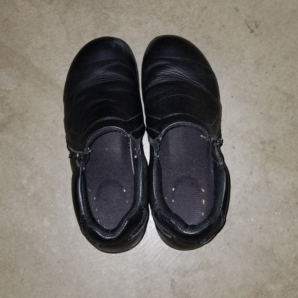 Black clogs